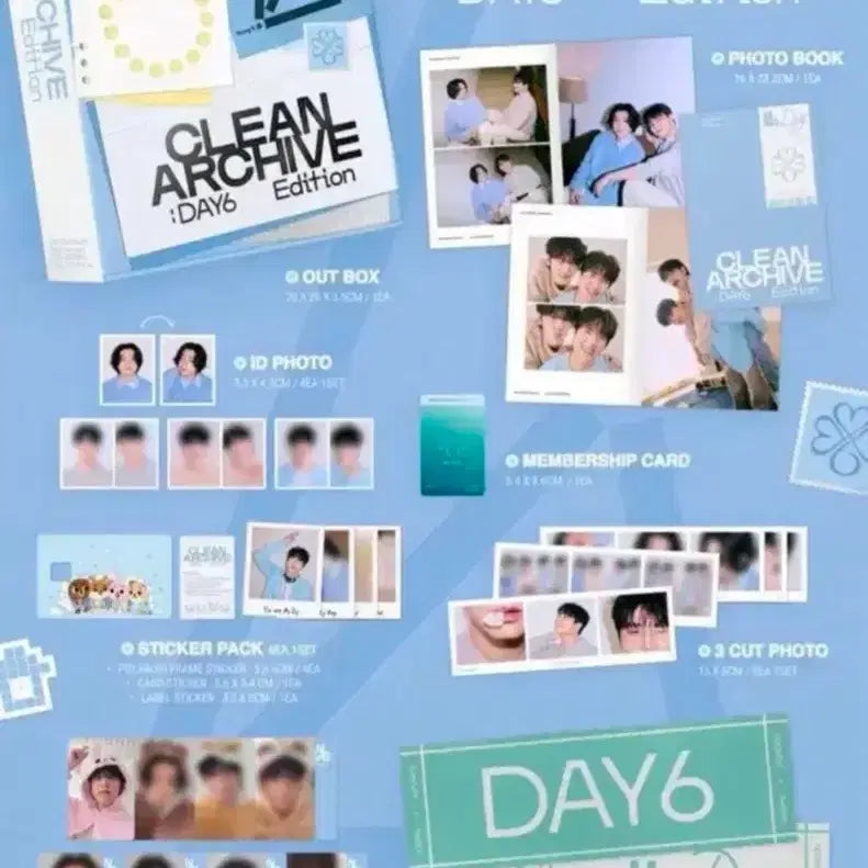 [BUNJANG] Day6 My Day 6th Generation Fanclub Kit Sealed / 데이식스 마이데이 6기 팬클럽 키트 미개봉