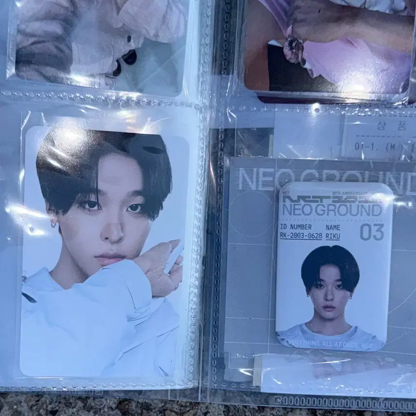 [BUNJANG] NCT WISH Riku Entrance Photocard Metal Badge Bundle Set / 엔시티 위시 리쿠 입장포카 메탈 뱃지 일괄