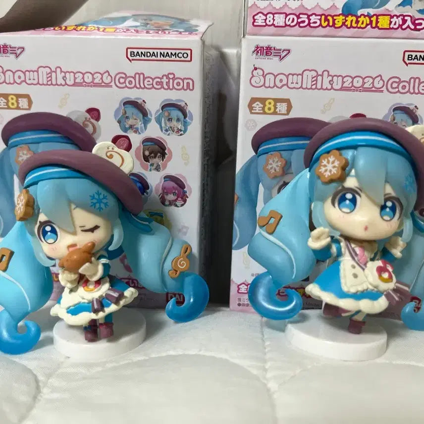 [BUNJANG] Snow Miku Mini Figure Collection / 하츠네 미쿠 스노우미쿠 유키미쿠 미니 피규어 콜렉션