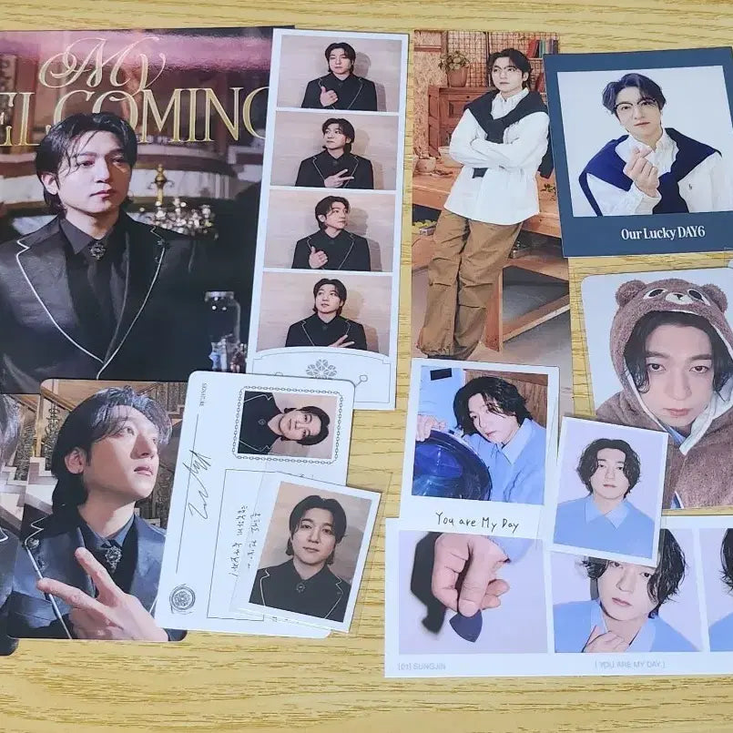 [BUNJANG] Day6 My Day 4th, 5th, 6th Generation Kit Bundle Set Sungjin / 일괄) 데이식스 마이데이 4,5,6기 키트 성진