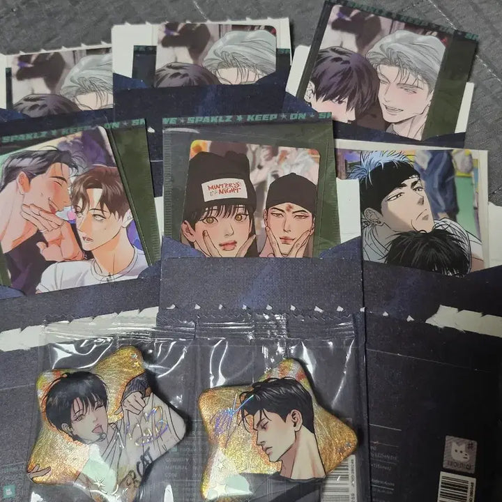 [BUNJANG] Sparkles Badge Snap Pack Bundle Set / 스파클즈 뱃지 스냅팩 일괄양도