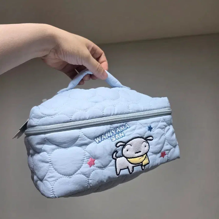 [BUNJANG] Crayon Shin-chan Shiroi (Snow Dog) Pouch / 크레용신짱 흰둥이 파우치