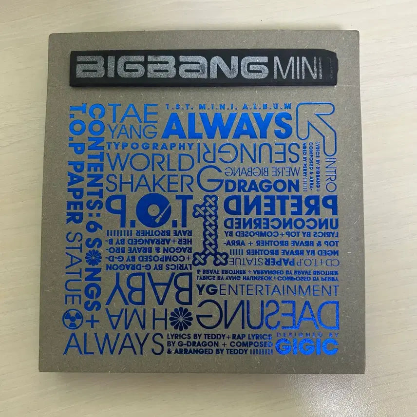 [BUNJANG] BIGBANG Mini Album Vol. 1 / 빅뱅  미니1집 앨범