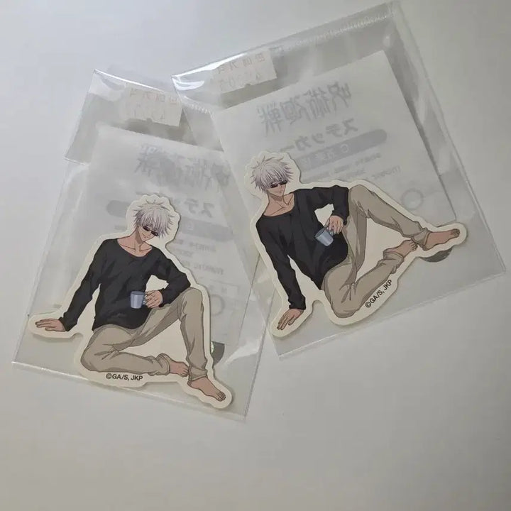 [BUNJANG] Jujutsu Kaisen Satoru Gojo Animate Sticker Set (2 Pieces) / 2개 세트) 주술회전 고죠 사토루 애니메이트 스티커
