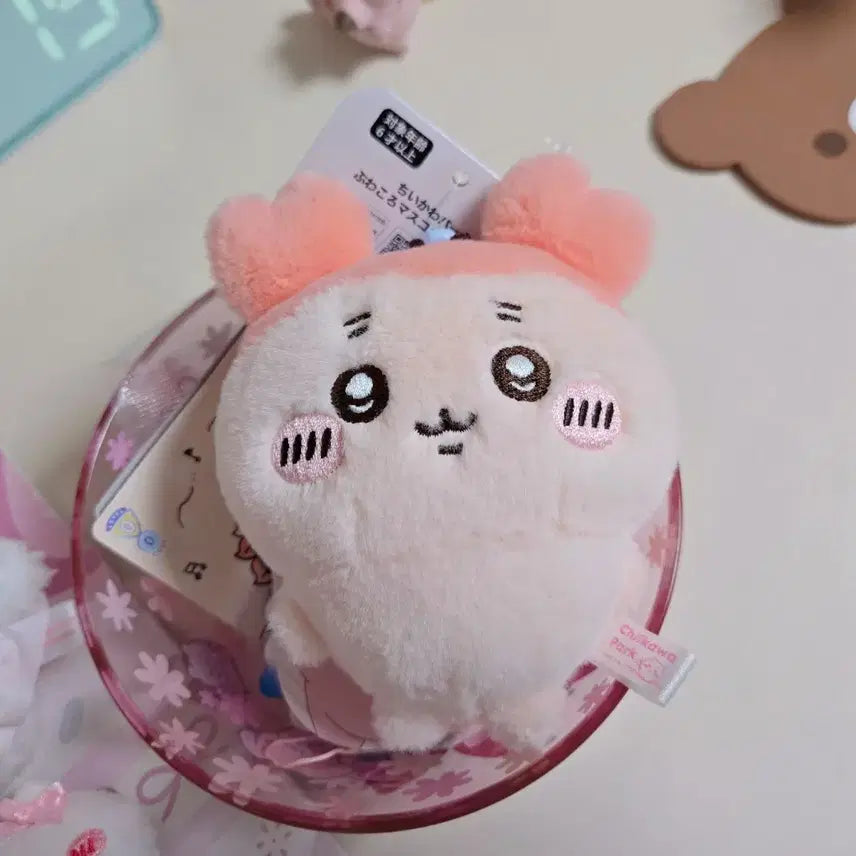 [BUNJANG] Chiikawa Fuwa Coro Kani Mascot / 치이카와 파크 푸와코로 후와코로 카니 마스코트