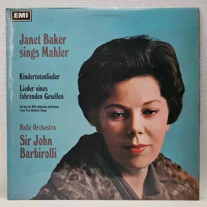 [BUNJANG] Janet Baker Mahler Lieder LP / Janet Baker 말러 가곡 LP