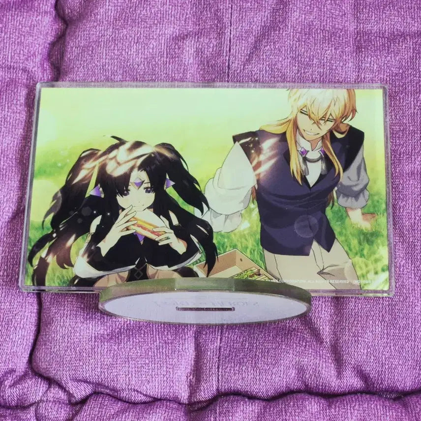 [BUNJANG] Lord of Heroes LOH Karthos Lambda Acrylic Plate Stand / 로드오브히어로즈 로오히 카르티스 람다 아크릴 플레이트 스탠드