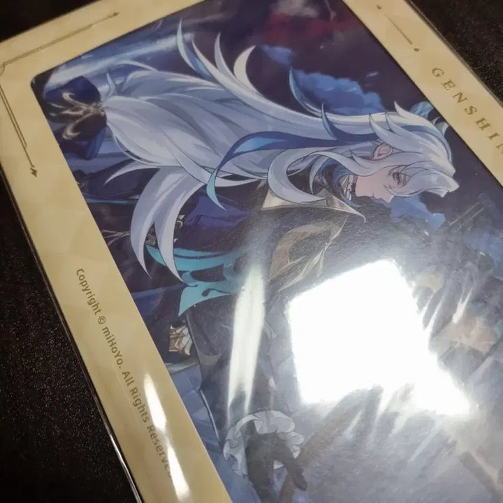 [BUNJANG] Genshin Impact Neuvillette Official Art Board (Sealed) / 느비예트 색지 공식 미개봉 원신 판매