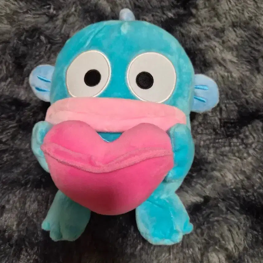 [BUNJANG] Hangyodon Heart Medium Plush / 한교동 하트 중형인형