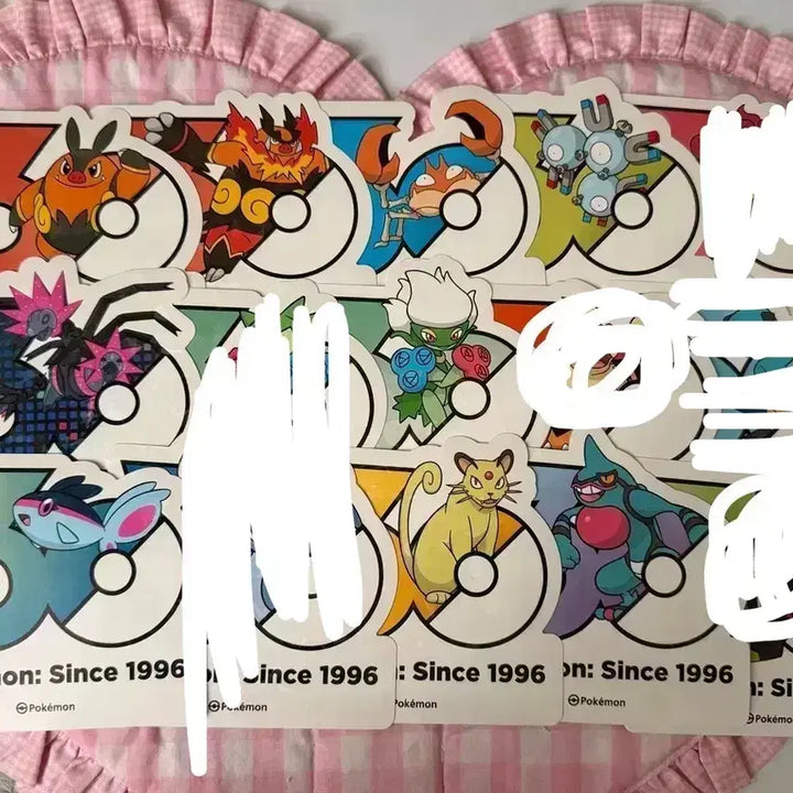 [BUNJANG] Pokemon 30th Anniversary Stickers (Exchange/Sale) / 교환 우선)) 포켓몬스터 30주년 스티커 교환 판매 양도