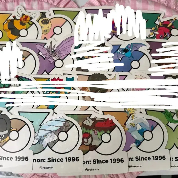 [BUNJANG] Pokemon 30th Anniversary Stickers (Exchange/Sale) / 교환 우선)) 포켓몬스터 30주년 스티커 교환 판매 양도