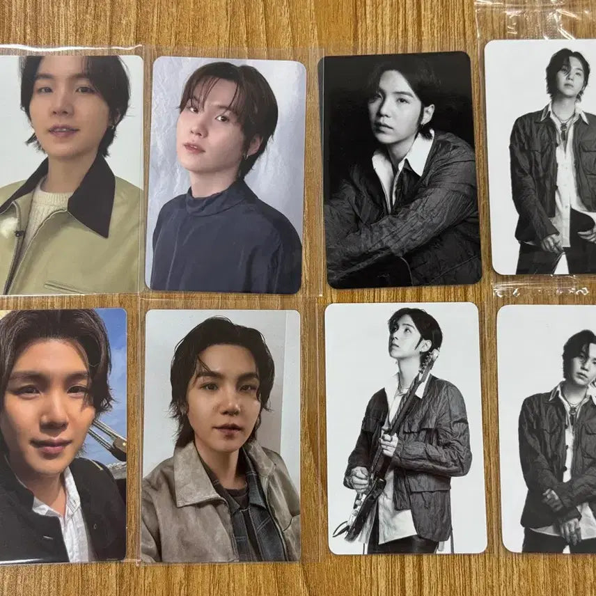 [BUNJANG] BTS Suga Arirang Lucky Draw POB Photocard Set / BTS 방탄소년단 슈가 윤기 아리랑 럭드 미공포 포카 세트 위버스 케타포