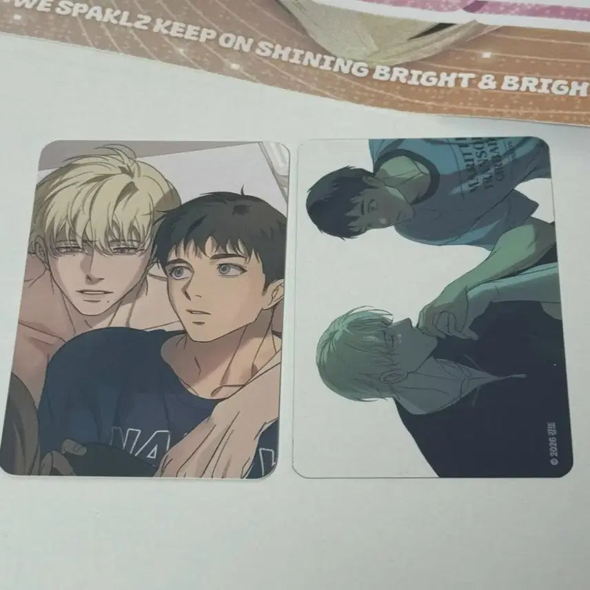 [BUNJANG] Sparkles Backlight 100,000 KRW Lucky Draw Photocard Set / 스파클즈 백라이트 10만원 특전 포카 레진 팝업 10특