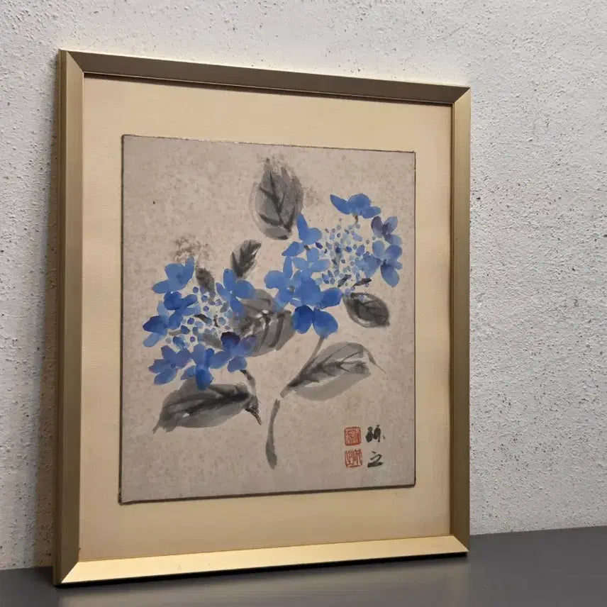[BUNJANG] Seokji Painter Hwajohwa Painting / 석지 이상호 화백  의 화조화
