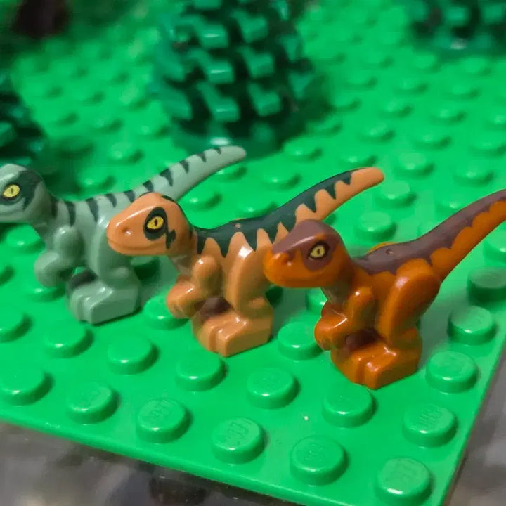 [BUNJANG] Lego Jurassic World Raptor Velociraptor Dinosaur Figures (3 Pieces) / 레고 쥬라기월드 75938  랩터 벨로시랩터 공룡 피규어 3개