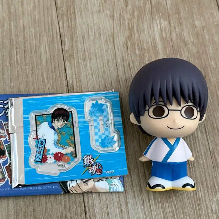 [BUNJANG] Gintama Shinpachi Acrylic Figure Bundle / 은혼 신파치 일괄 피겨아크릴 쿠지 피규어
