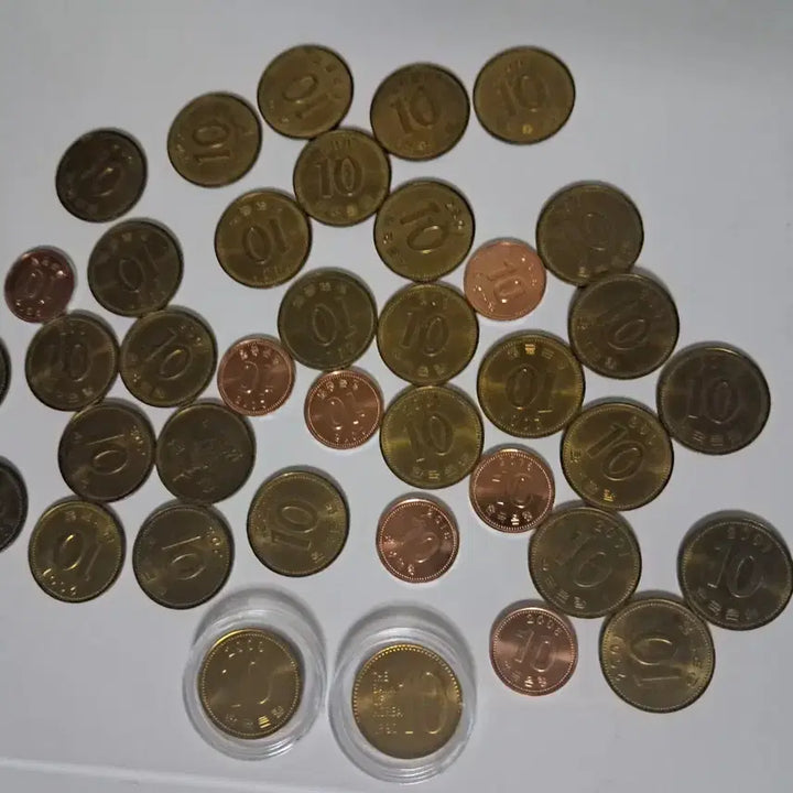 [BUNJANG] 10 Won Coins (38 Pieces) / 10원 38개