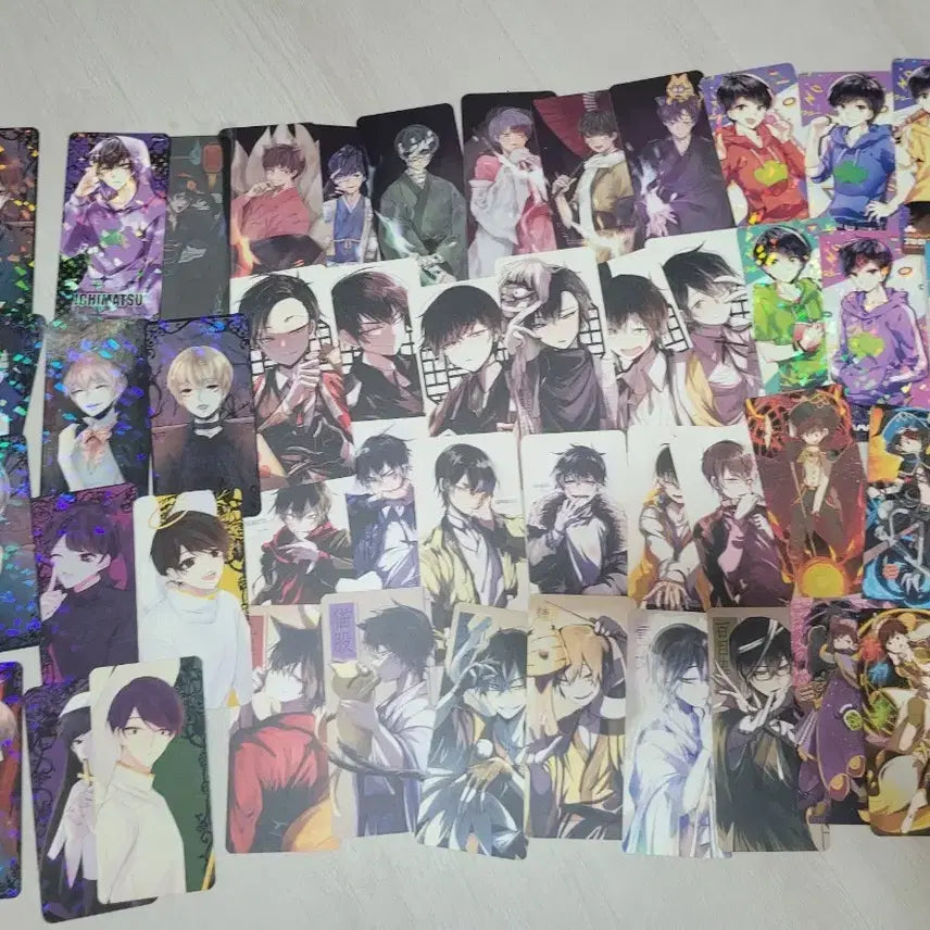 [BUNJANG] Osomatsu-san Trading Card Set / 오소마츠상 카드텍 일괄 비공식