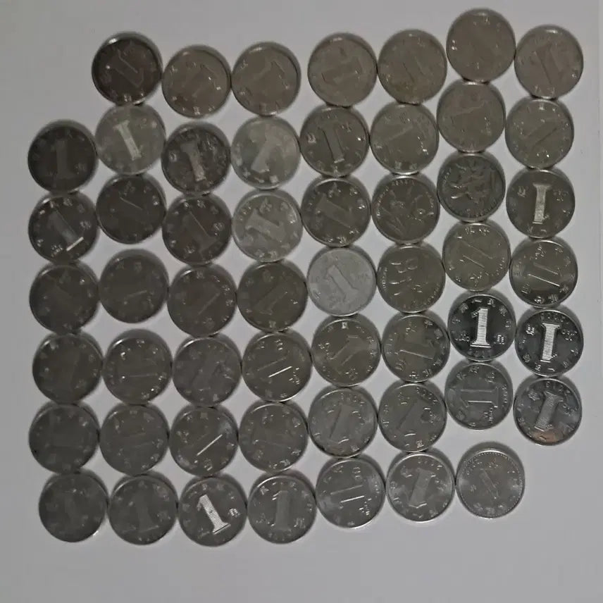 [BUNJANG] Chinese 1 Jiao Coin Bundle (57 pcs) / 중국 1각 57개