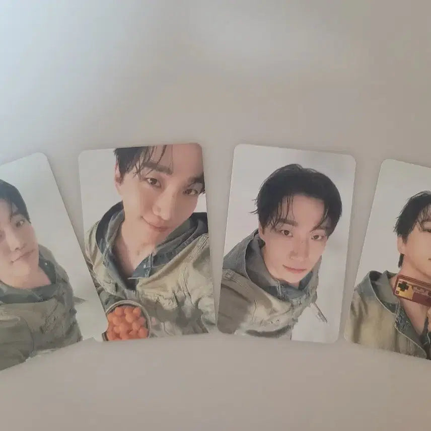 [BUNJANG] Lee Junho Penguin Pop-up Store Lucky Draw Photocard (Bundle Set of 4) / 이준호 펭펭팝업 금액 특전 포토카드 (4장 일괄)