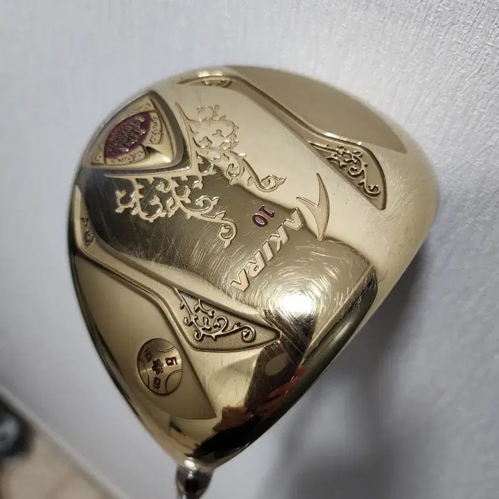 [BUNJANG] AKIRA Vintage Gold High-Repulsion Driver 10 Degree R-Shaft / 고반발드라이버.AKIRA 빈티지 골드 드라이버.10도R사프트