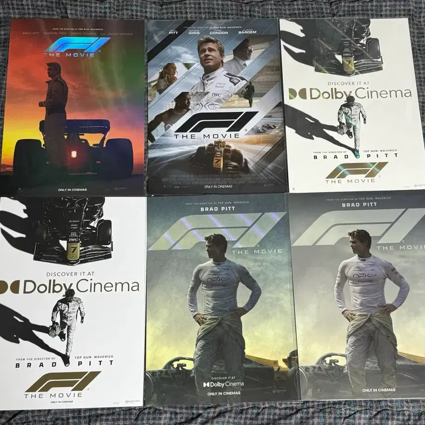 [BUNJANG] F1 The Movie Poster Set (9 Types) / F1 더무비 포스터 9종 팝니다
