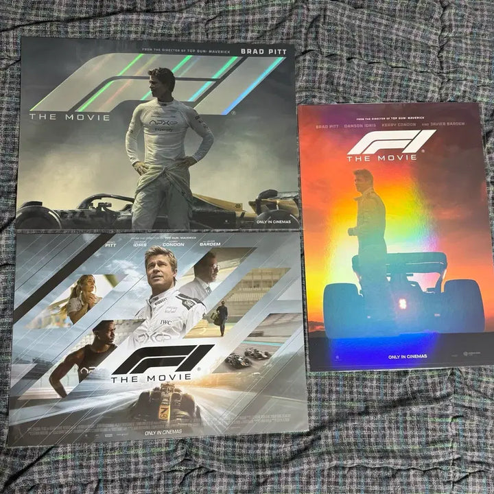 [BUNJANG] F1 The Movie Poster Set (9 Types) / F1 더무비 포스터 9종 팝니다