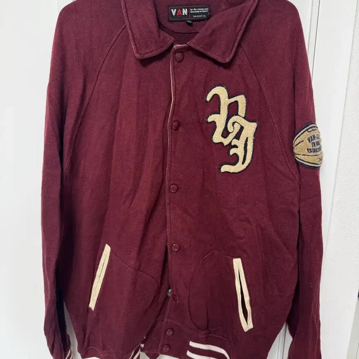 [BUNJANG] VAN JAC Varsity Cardigan / 일본 VAN JAC 바시티 가디건