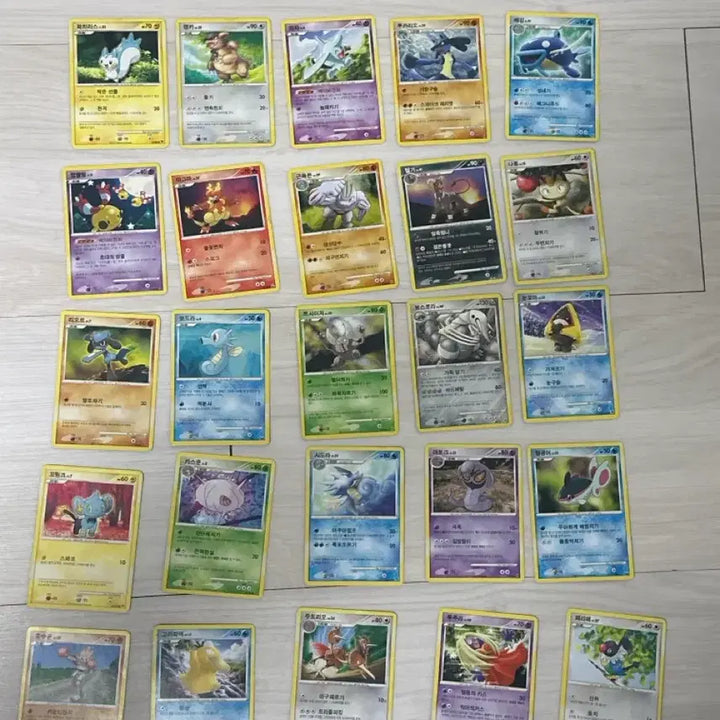 [BUNJANG] Pokemon Cards 2010 Classic Card 50 pcs / 포켓몬카드 2010 고전 카드 50장