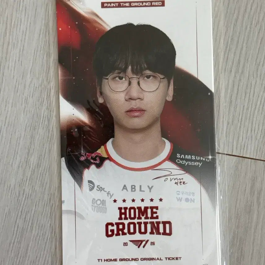 [BUNJANG] T1 Homeground 2026 Day 1 Ticket Photocard Bundle Set / T1 티원 홈그라운드 2026 1일차 티켓 포카 포토카드 일괄