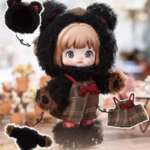 [BUNJANG] Nomi Kingdom Bear Plush / 노미 킹덤 곰돌이