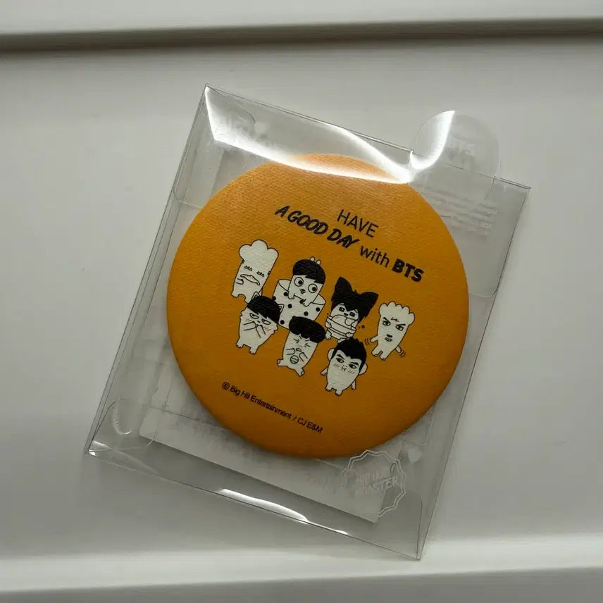 [BUNJANG] BTS Hip Hop Monster Mirror (Sealed) / BTS 힙합몬스터 손거울(미개봉)