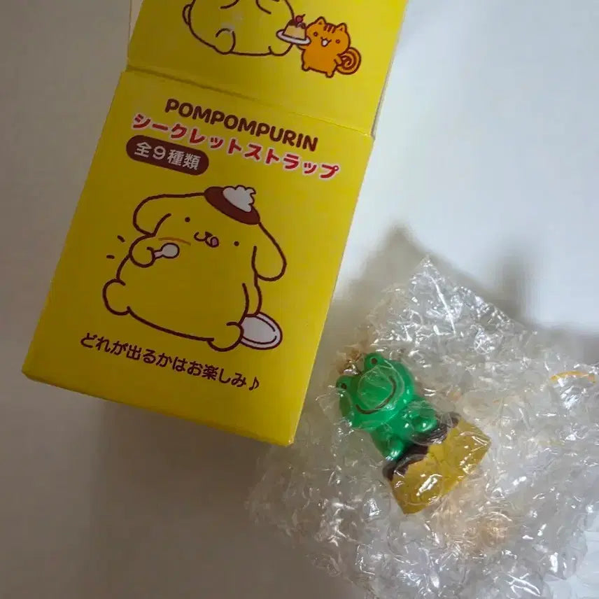 [BUNJANG] Pompompurin Birthday Series Frog Strap / 폼폼푸린 생일 시리즈 개구리 스트랩