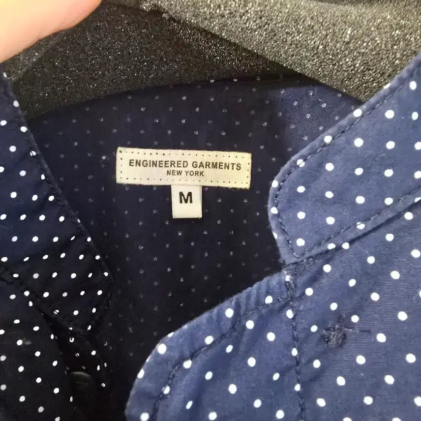 [BUNJANG] Engineered Garments Polka Dot Dayton Shirt Jacket / 엔지니어드가먼츠 폴카도트 데이톤 셔츠 자켓