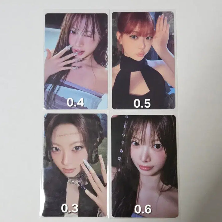 [BUNJANG] LE SSERAFIM Hong Eunchae Pureflow Boom Palah Photocard / 르세라핌 홍은채 pureflow 붐팔라 포카