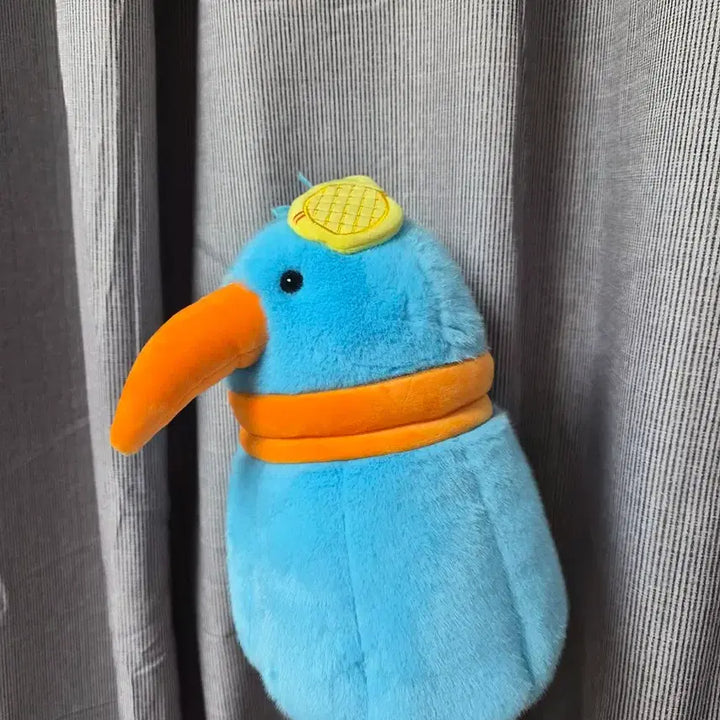 [BUNJANG] Kiwi Bird KiKi Medium Plush Toy / 과즙키위새키키콕 하늘 키키 중형인형