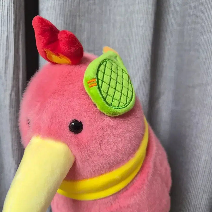 [BUNJANG] Kiki Fruit Kiwi Bird Plush Toy - Medium Size / 과즙키위새키키콕 불꽃 키키 중형인형