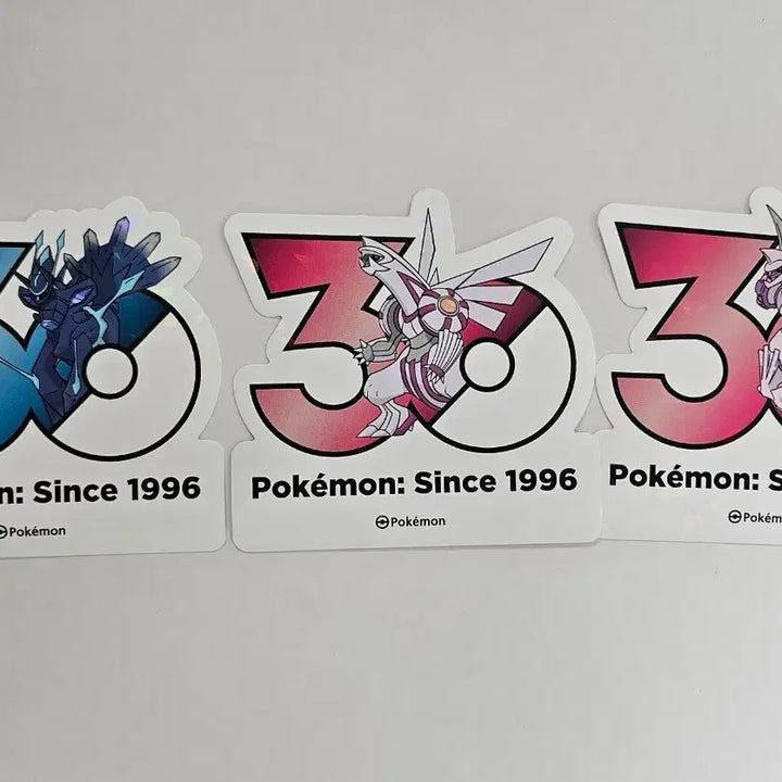 [BUNJANG] Pokemon 30th Anniversary Pop-up Stickers: Dialga Origin Form, Palkia, Palkia Origin Form / 포켓몬 30주년 팝업 스티커 디아루가오리진폼, 펄기아, 펄기아오리진폼