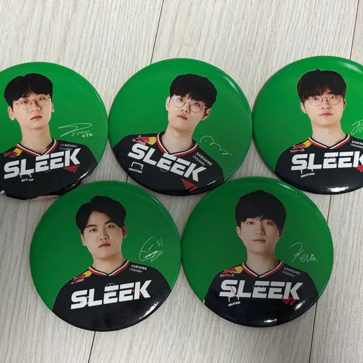 [BUNJANG] T1 x SLICK 2025 Collaboration Player Hand Mirrors Bundle Set / 2025 T1 티원x슬릭 콜라보 선수별 손거울 일괄