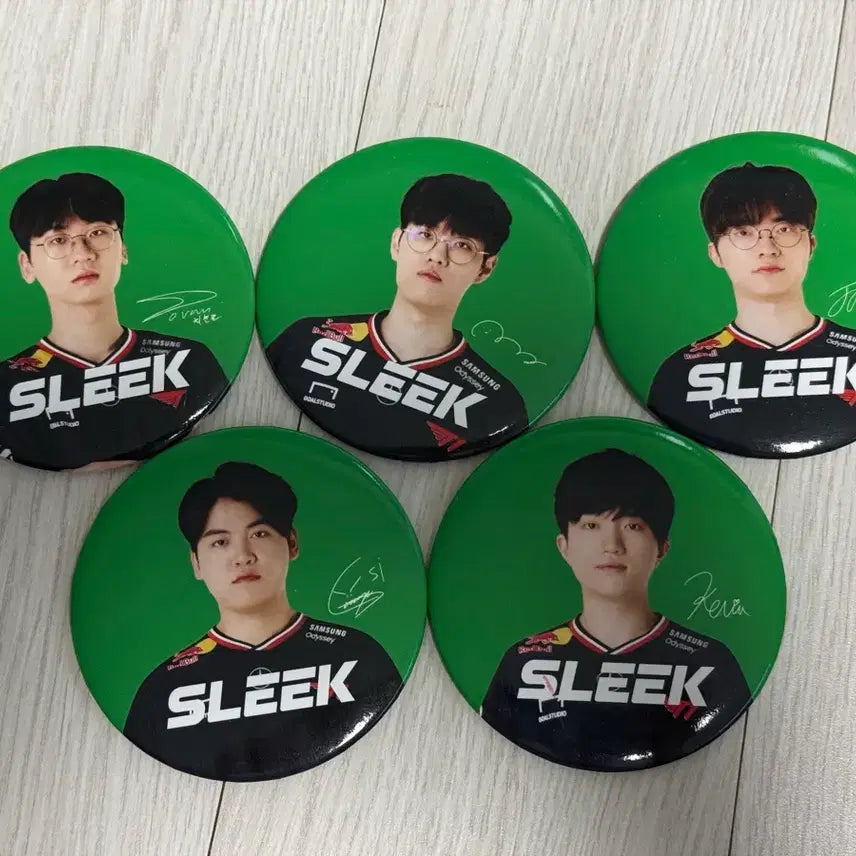 [BUNJANG] T1 x Slick 2025 Collaboration Hand Mirror Bundle Set / 2025 T1 티원x슬릭 콜라보 선수별 손거울 일괄