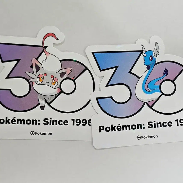 [BUNJANG] Pokemon 30th Anniversary Sticker Set: Hisuian Zoroark, Dragonair / 포켓몬 팝업 30주년기념스티커 히스이 조로아, 신뇽
