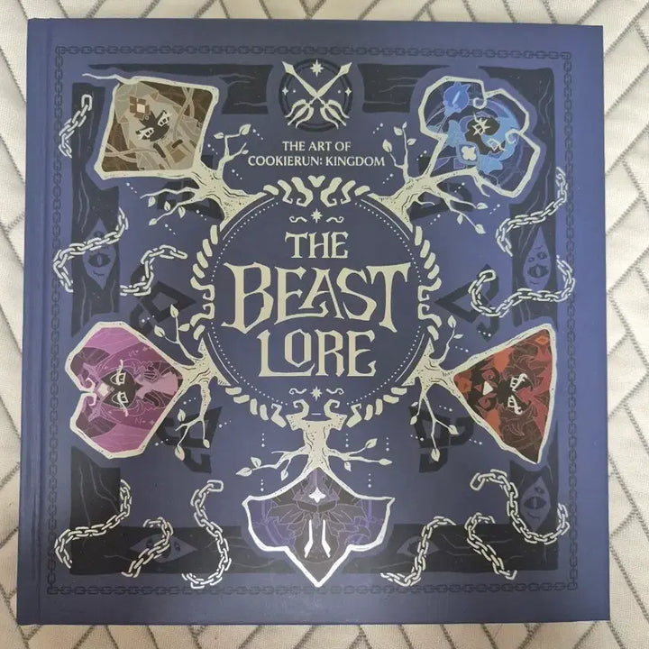 [BUNJANG] Cookierun Kingdom Beast Cookie Artbook - Shadow Milk Cookie (Opened) / 쿠킹덤 쿠키런 킹덤 비스트 쿠키 아트북 쉐도우밀크 쿠키