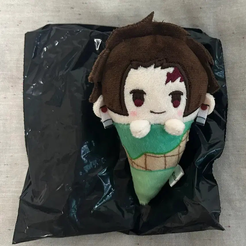 [BUNJANG] Demon Slayer Tanjiro Aistarpi Plush Keychain / 귀멸의 칼날 탄지로 아이스타피누이 인형