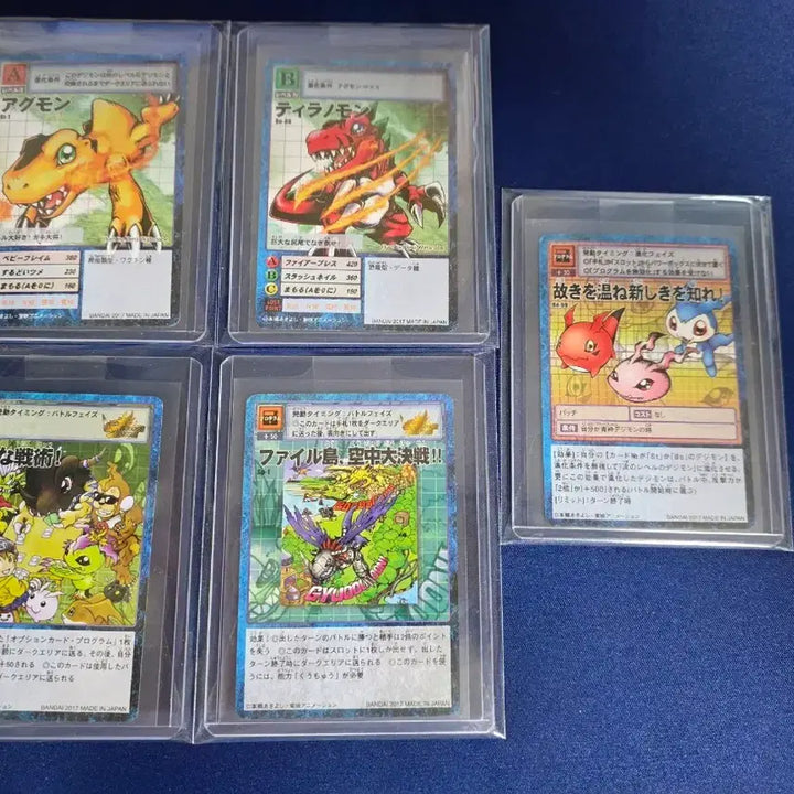 [BUNJANG] Goody Digimon Card Agumon Tyrannomon Option Card Bundle Set / 구디지몬카드 아구몬 티라노몬 옵션카드 일괄 판매합니다