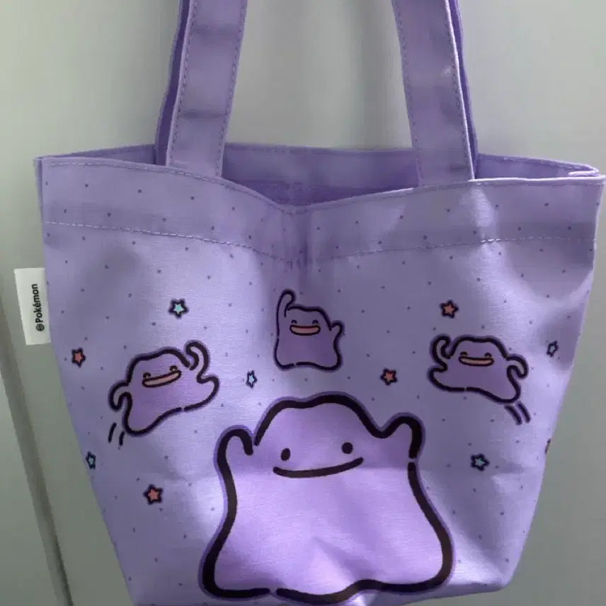 [BUNJANG] Colorgram Pokemon Metamon Snorlax Eco Bag / (새상품) 컬러그램 포켓몬 메타몽 잠만보 에코백