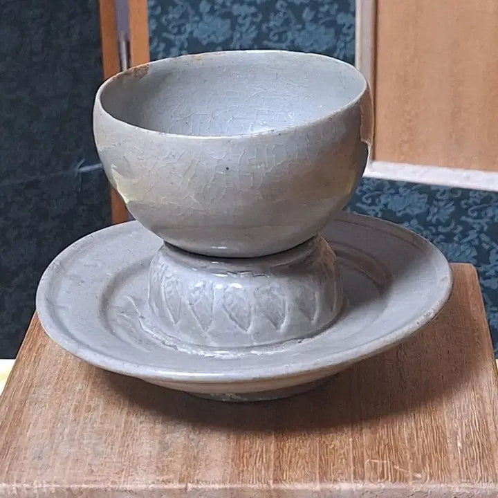 [BUNJANG] Goryeo Dynasty Celadon Wine Cup Stand / 고려시대 잔잔대