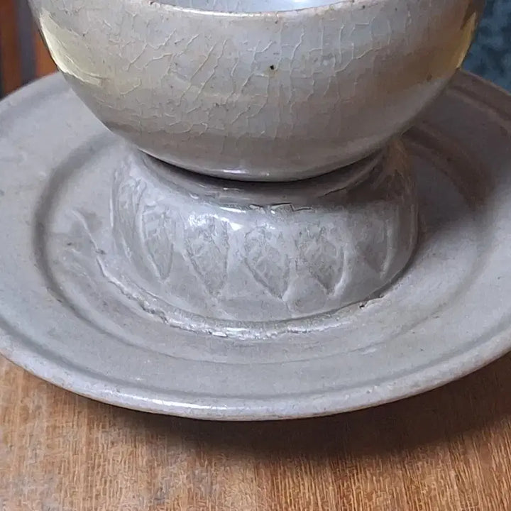 [BUNJANG] Goryeo Dynasty Celadon Wine Cup Stand / 고려시대 잔잔대