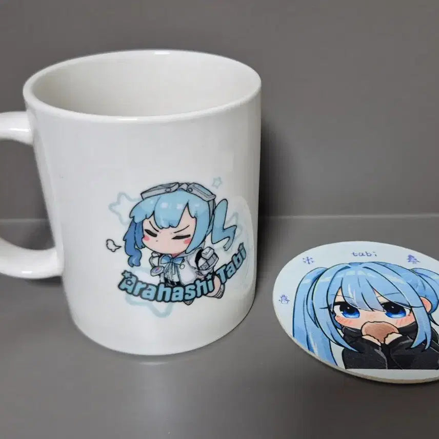 [BUNJANG] StellaLive Tabi Mug Cup + Coaster / 스텔라이브 타비 머그컵+코스터
