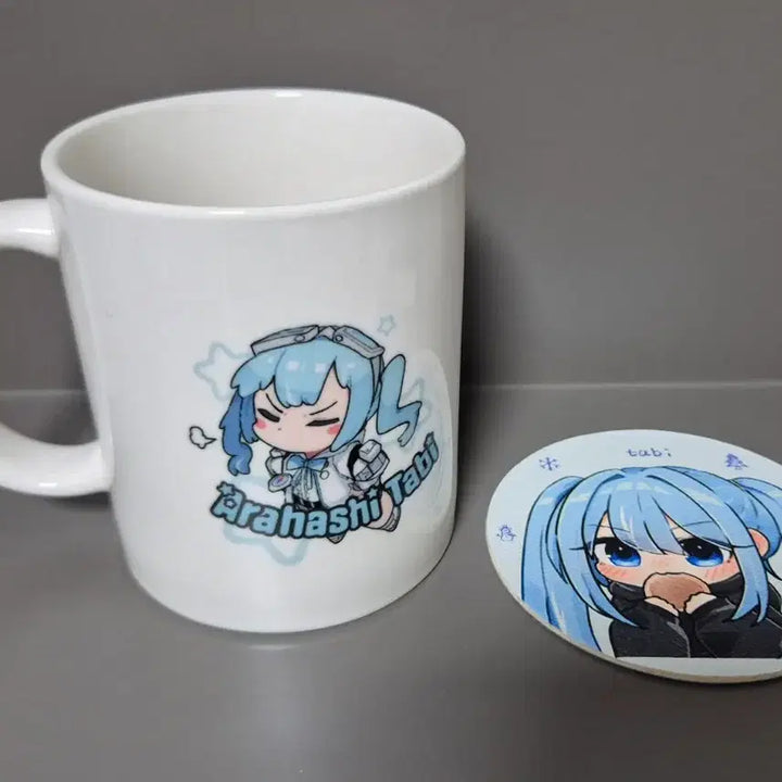 [BUNJANG] StellaLive Tabi Mug Cup + Coaster / 스텔라이브 타비 머그컵+코스터