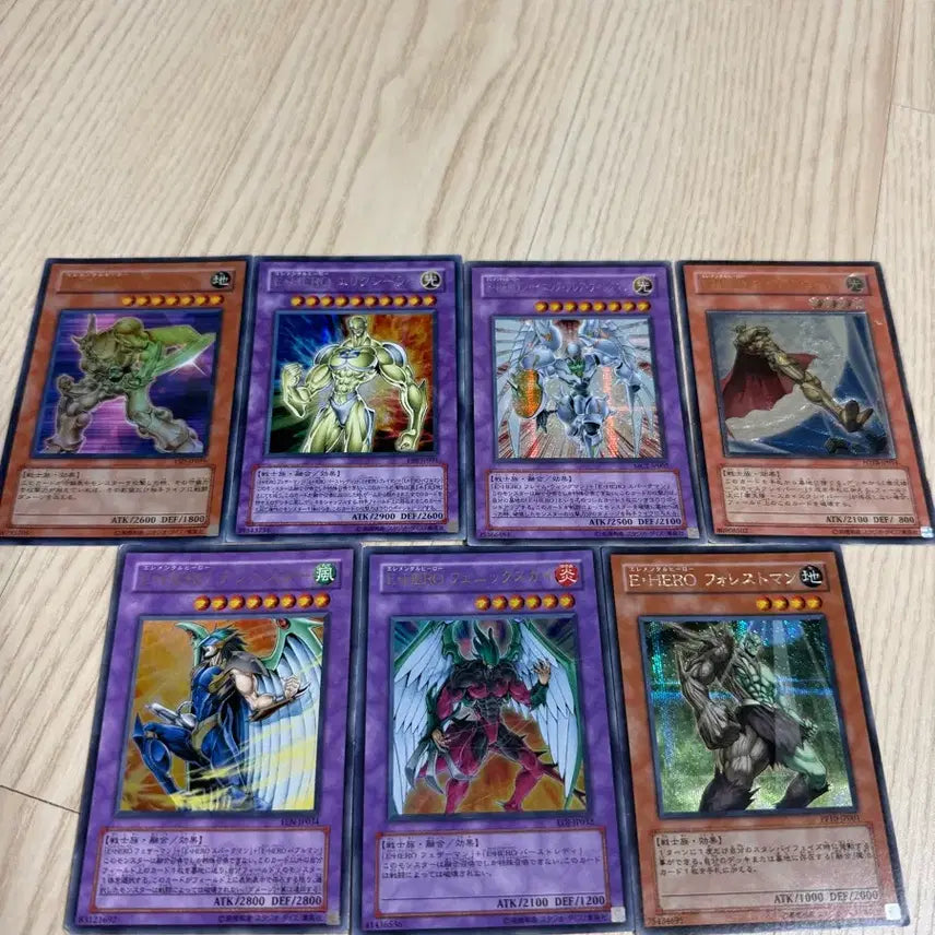 [BUNJANG] Yu-Gi-Oh! E-Hero Set / 유희왕 E-HERO set